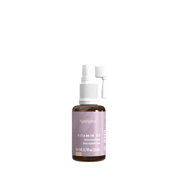 image of Nutriplus Vitamin D3 w sprayu o smaku cytrynowym  20 ml