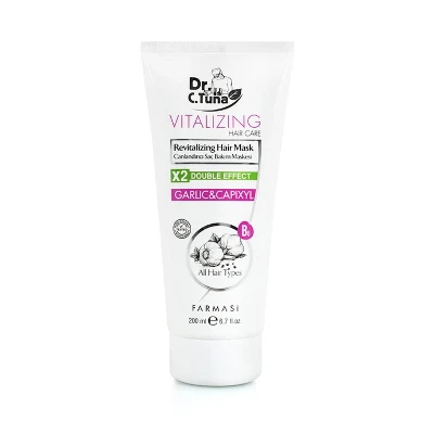 image of Dr.C. Tuna Vitalizing  maska ​​do włosów czosnek+capixyl 200 ml