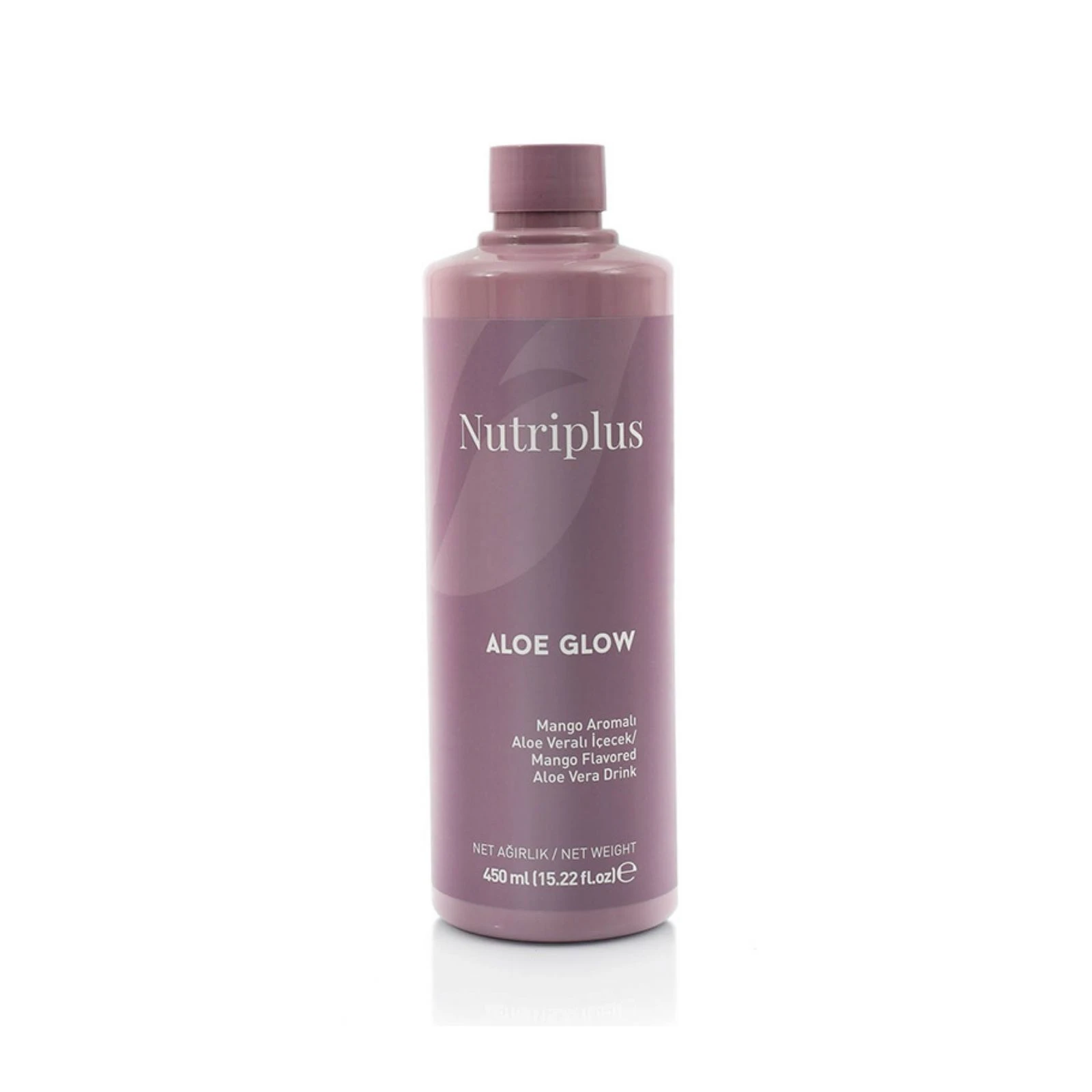 image of Nutriplus Koncentrat z liści aloe vera o smaku mango  450 ml