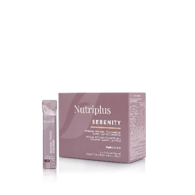 image of Nutriplus Herbata ziołowa w proszku o smaku brzoskwini 1,7 g x 30szt