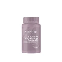 image of Nutriplus Wapń, magnez i kolagen w postaci tabletek