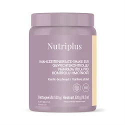 image of Nutriplus Posiłek zastępczy -szejk o smaku waniliowym  520 g