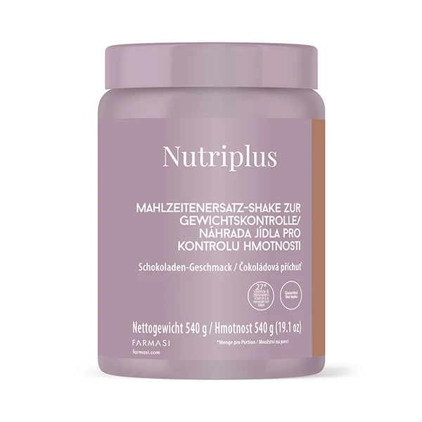 image of Nutriplus Posiłek zastępczy - szejk o smaku czekoladowym 520 g