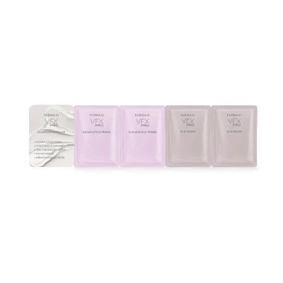 image of 4 Próbki VFX PRO PRIMER: 2x rozświetlający, 2x wygładzający, 1,5 ml
