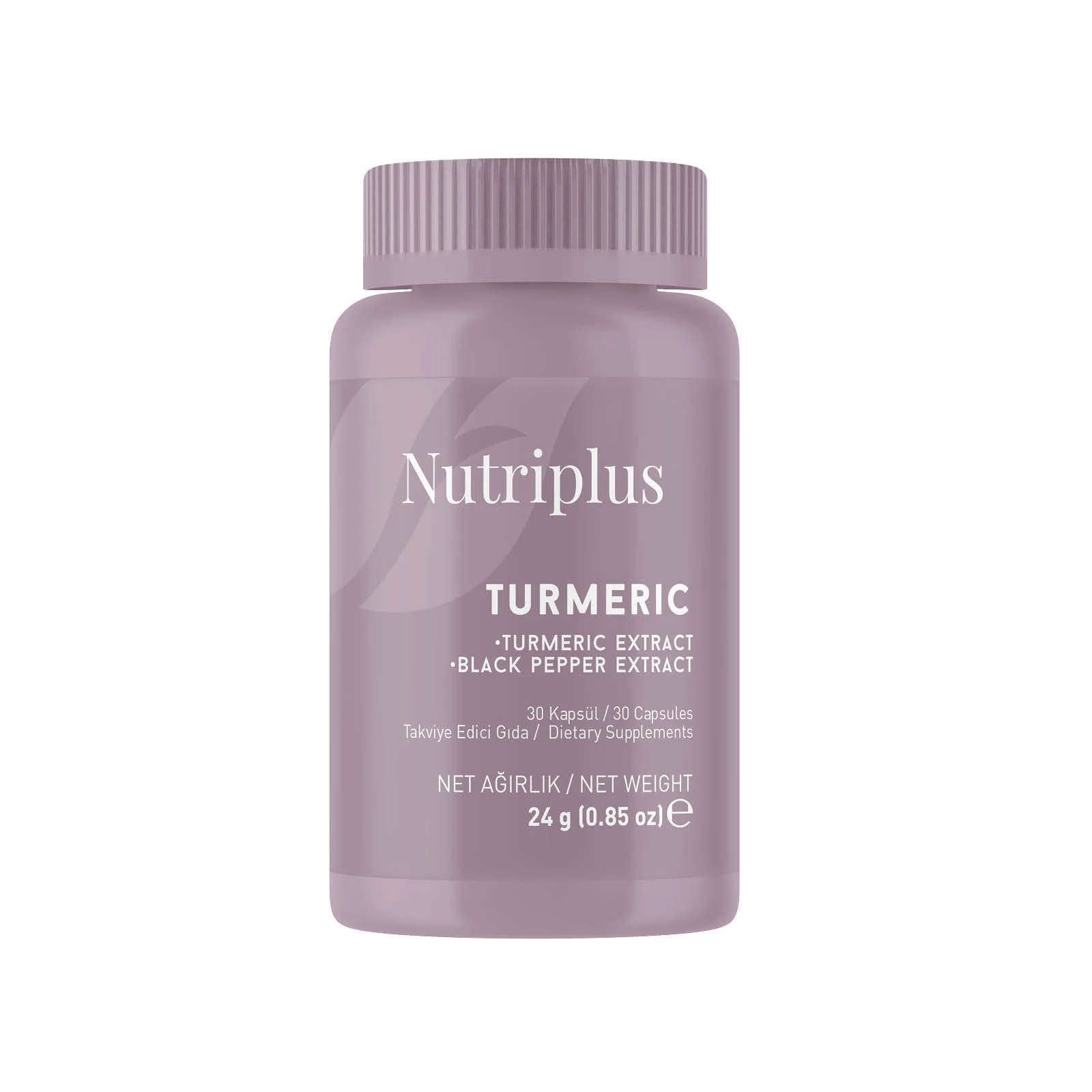 image of Nutriplus Ekstrakt z kurkumy prawdziwej i pieprzu czarnego, w postaci kapsułek