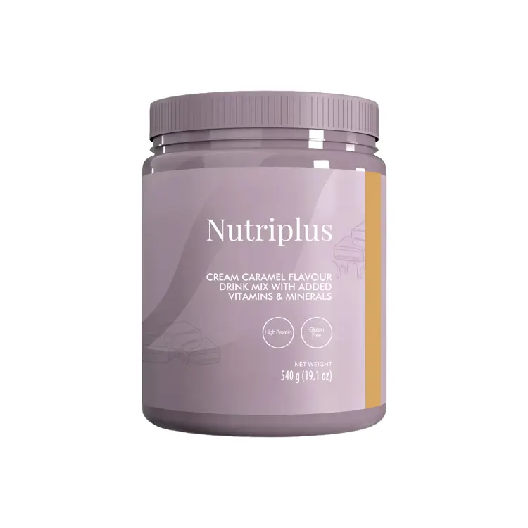 image of Nutriplus Koktajl –  smak kremowego karmelu CREAM CARAMEL 540 g.