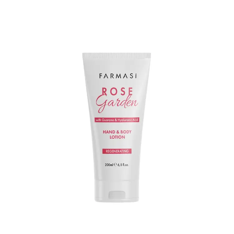 image of Balsam do ciała i rąk Rose Garden z guaraną i kwasem hialuronowym, 200 ml
