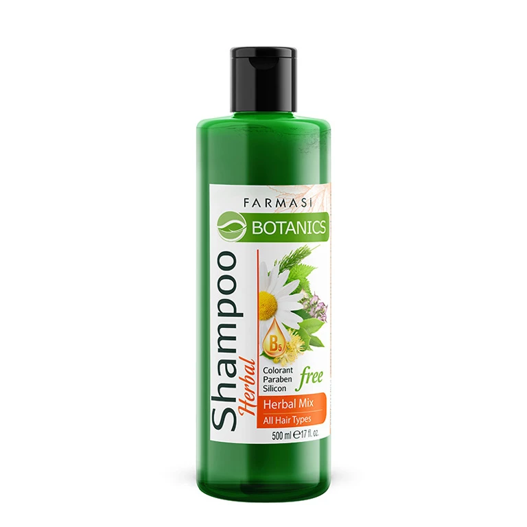 image of Szampon do każdego rodzaju włosów Mieszanka ziół 500 ml