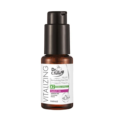 image of Dr.C. Tuna Vitalizing  olejek do włosów czosnek+capixyl 30 ml