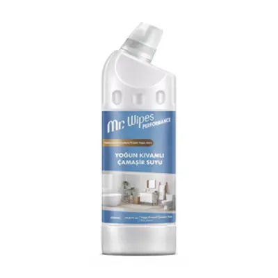 image of .Mr. Wipes Performance – wysoko skoncentrowany wybielacz (środek czyszczący na bazie podchlorynu), 1000 ml