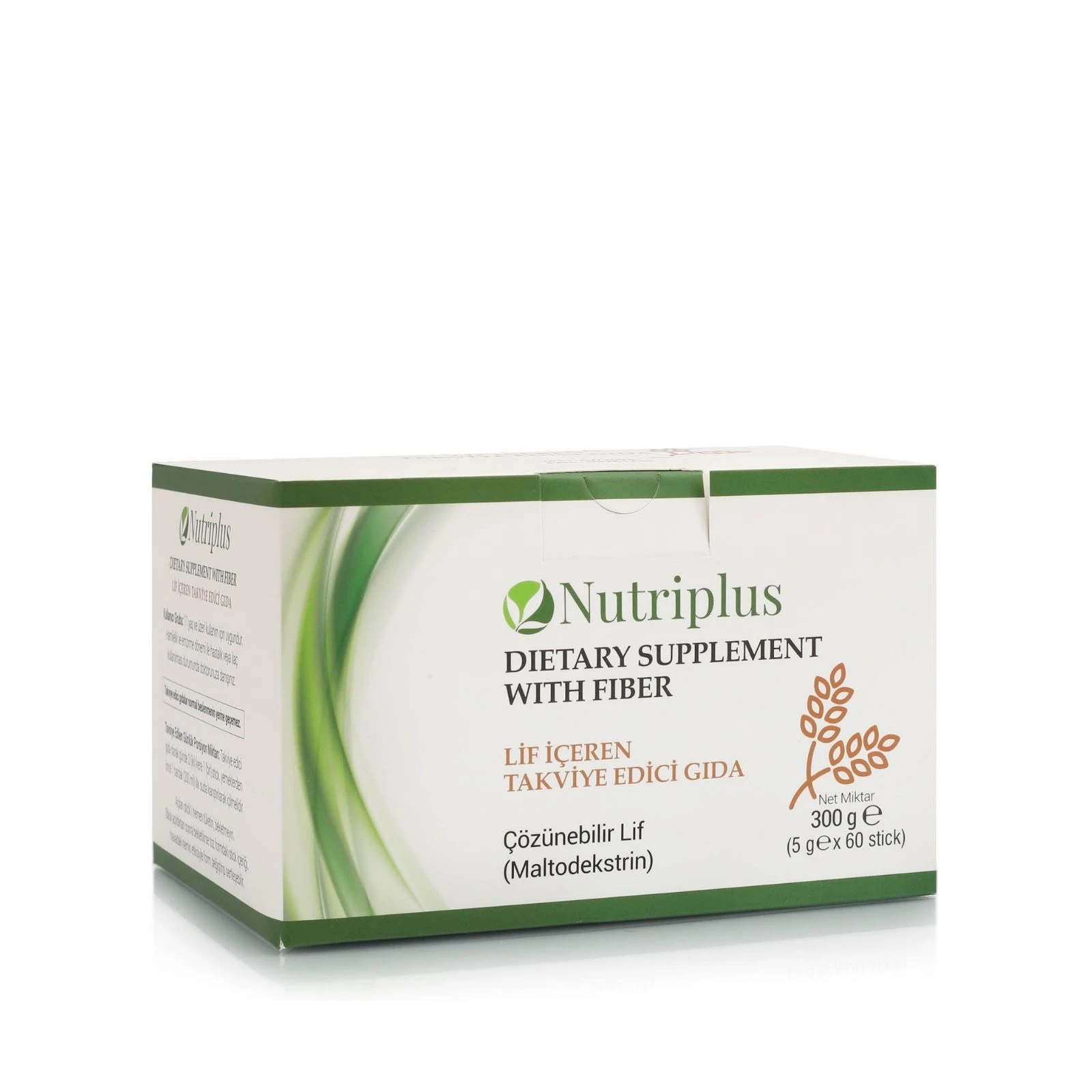 image of Nutriplus Błonnik - Suplement Diety 5 g x 60 ks