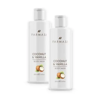 image of .2x Coconut&Vanilla Żel pod prysznic 225 ml