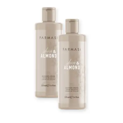 image of .2x SHEA BUTTER & ALMOND Kremowy żel pod prysznic