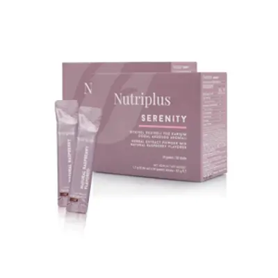 image of .2x Nutriplus Herbata ziołowa w proszku o smaku malinowym 1,7 g x 30szt