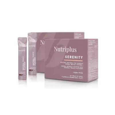 image of .2x Nutriplus Herbata ziołowa w proszku o smaku brzoskwini 1,7 g x 30szt