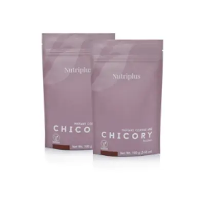 image of 2x Nutriplus Kawa Instant z cykorii 100 g