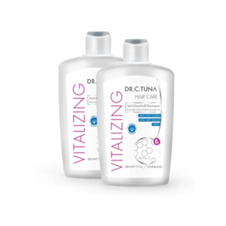 image of 2x Szampon przeciwłupieżowy Dr. C. Tuna Vitalizing 500ml