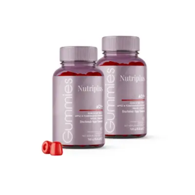 image of 2x NUTRIPLUS ACV+ ŻELKI