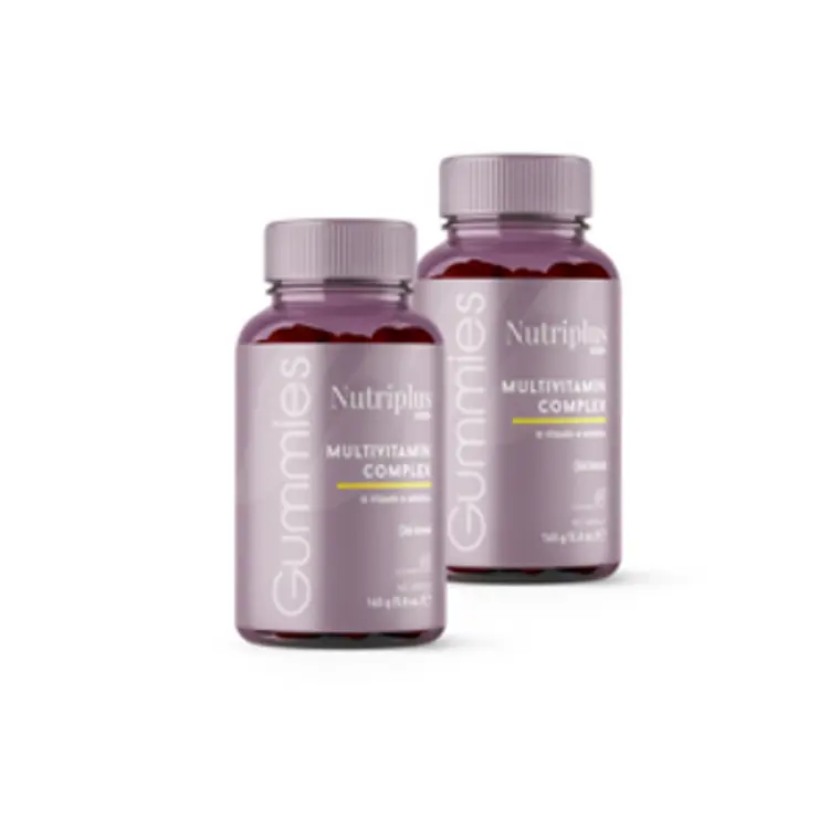 image of 2x NUTRIPLUS MULTIWITAMINOWE ŻELKI DLA DZIECI