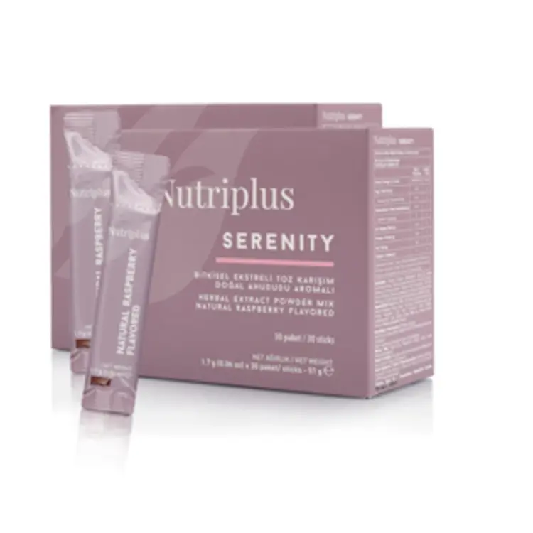 image of 2x Nutriplus Herbata ziołowa w proszku o smaku malinowym 1,7 g x 30szt