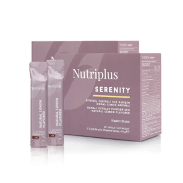 image of 2x Nutriplus Herbata ziołowa w proszku o smaku cytrynowym 1,7 g x 30szt
