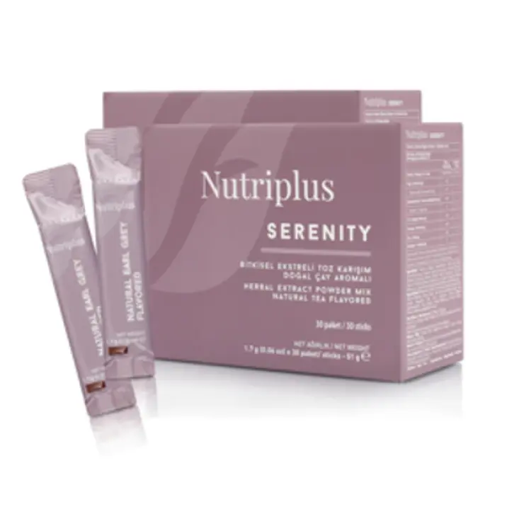 image of 2x Nutriplus Herbata ziołowa w proszku o smaku Earl Grey 1,7g x 30szt