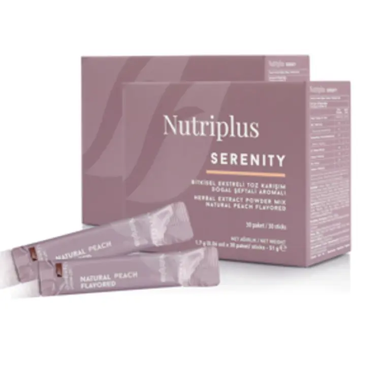 image of 2x Nutriplus Herbata ziołowa w proszku o smaku brzoskwini 1,7 g x 30szt