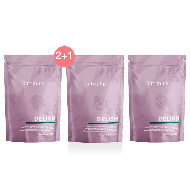 image of 3x Pyszna kawa z grzybami funkcjonalnymi, 105 g