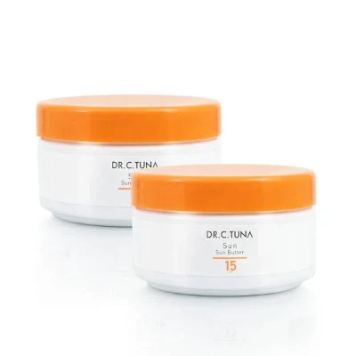 image of 2 x Dr. C. Tuna Masło do opalania  SPF15 250 ml