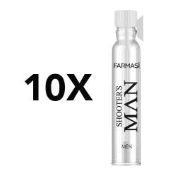 10x Frm Tester Edp Shooters 1,4 Ml - Farmasi